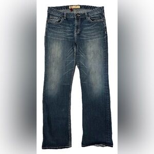 BKE Kate Ladies Stretch Denim Jeans Blue Size 32x31.5